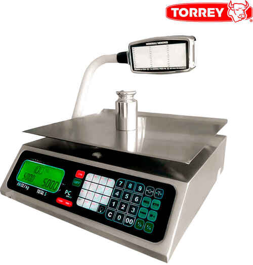 Imagen de Balanza Liquidadora TORREY PCR-40-T